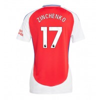 Camiseta Arsenal Oleksandr Zinchenko #17 Primera Equipación Replica 2024-25 para mujer mangas cortas